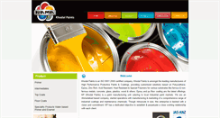 Desktop Screenshot of khodalpaints.com